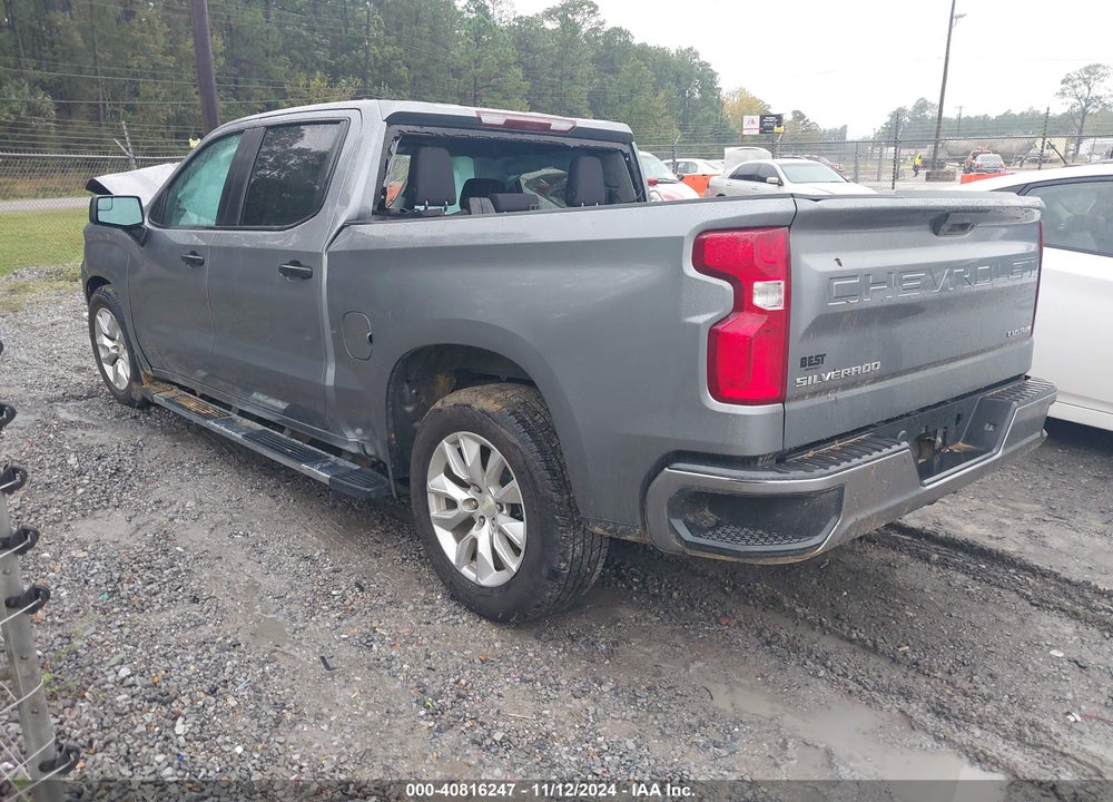 2019 CHEVROLET SILVERADO 1500 CUSTOM VIN: 1GCPWBEH3KZ416386