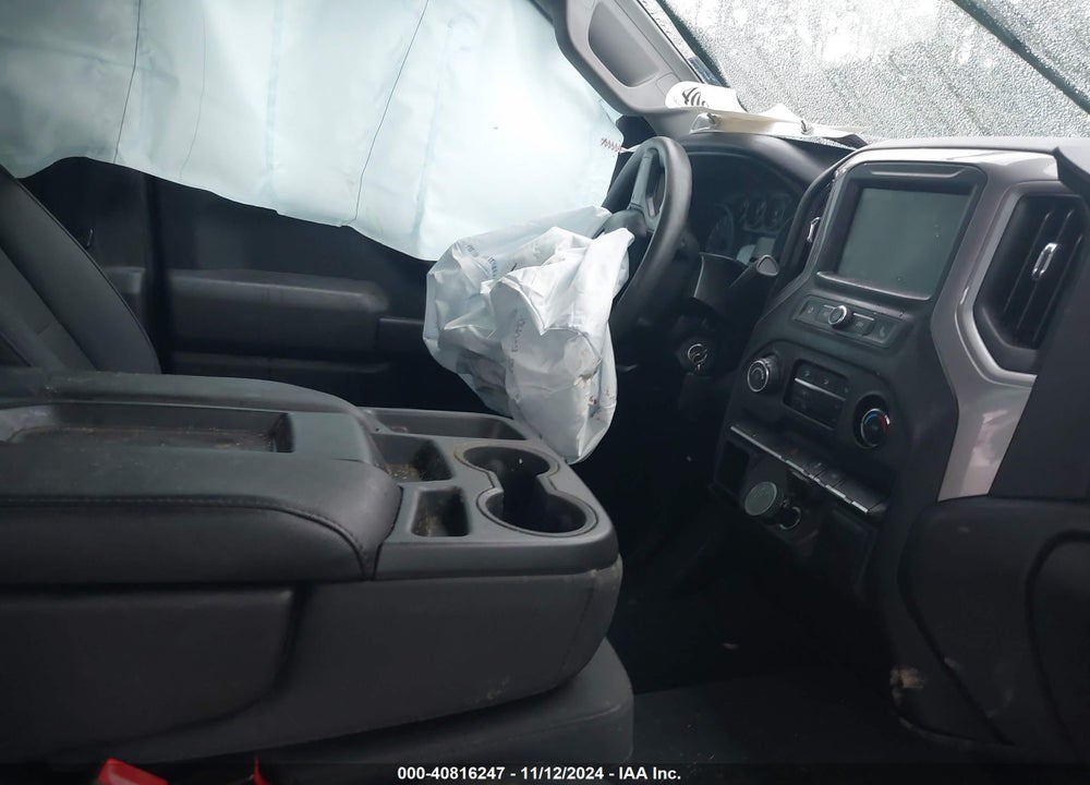 2019 CHEVROLET SILVERADO 1500 CUSTOM VIN: 1GCPWBEH3KZ416386