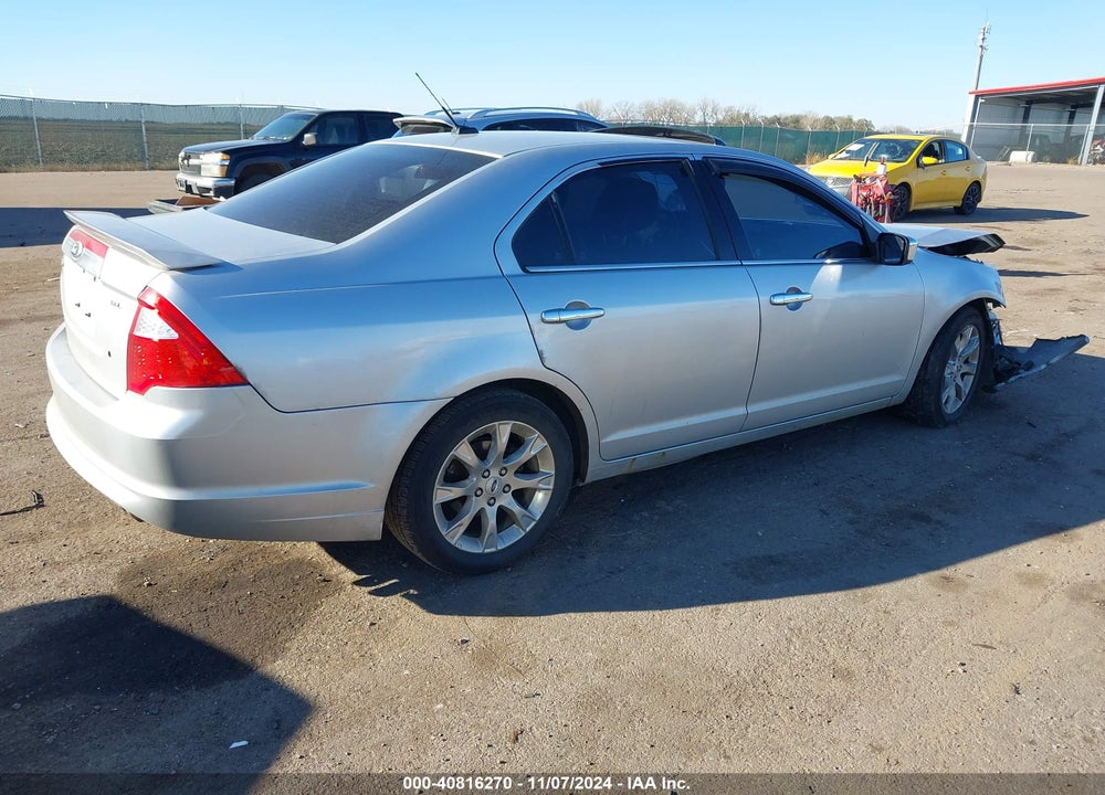 2011 FORD FUSION SEL VIN: 3FAHP0JA2BR126407