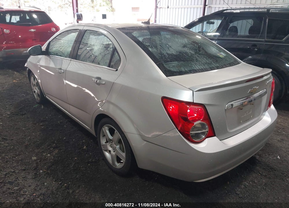 2013 CHEVROLET SONIC LTZ AUTO VIN: 1G1JE5SH8D4101901