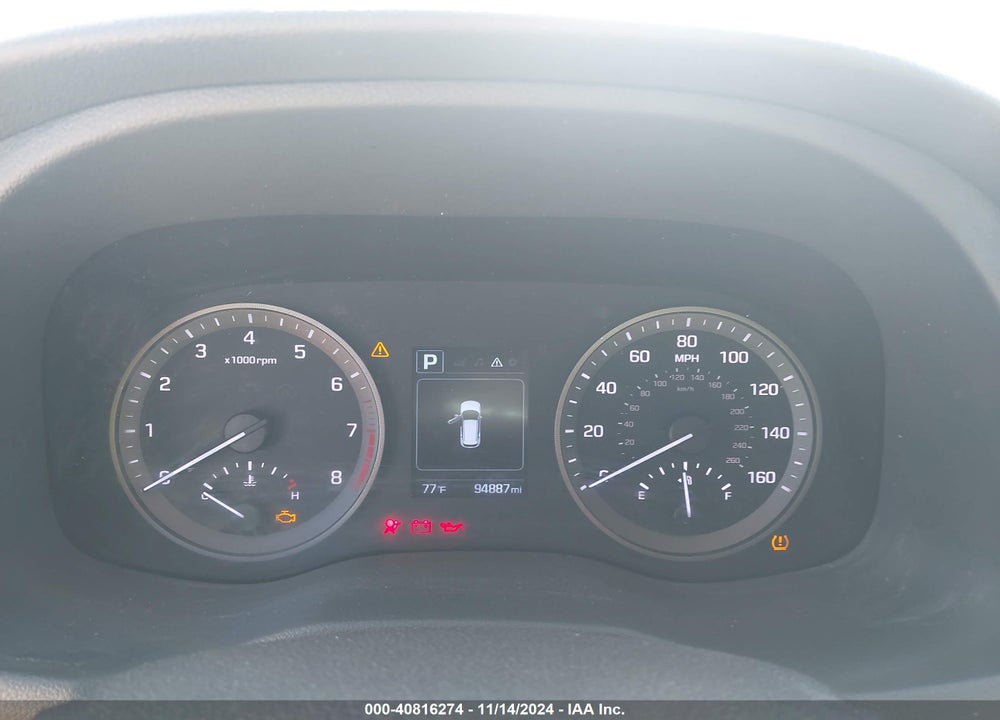2017 HYUNDAI TUCSON SE VIN: KM8J33A41HU552220