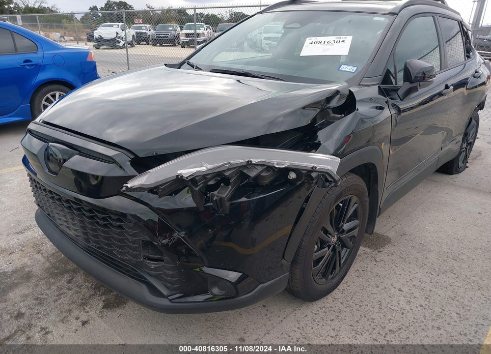 2024 TOYOTA COROLLA CROSS HYBRID NIGHTSHADE EDITION VIN: 7MUFBABGXRV038727