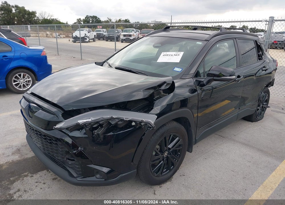 2024 TOYOTA COROLLA CROSS HYBRID NIGHTSHADE EDITION VIN: 7MUFBABGXRV038727