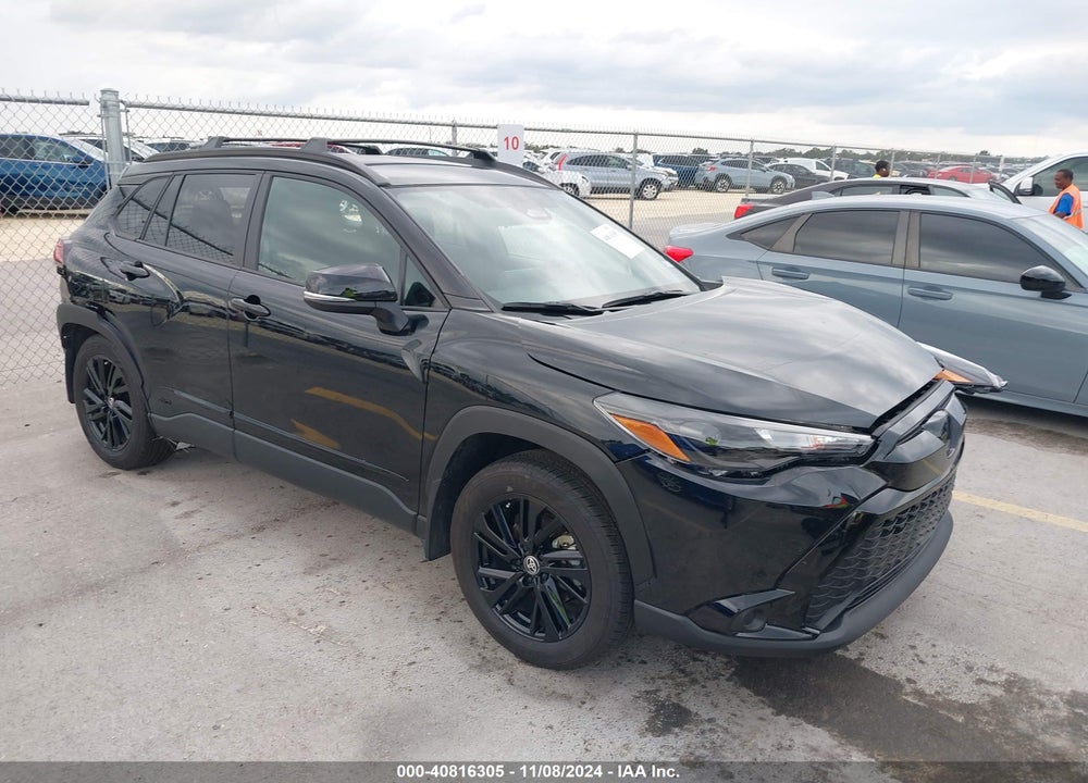 2024 TOYOTA COROLLA CROSS HYBRID NIGHTSHADE EDITION VIN: 7MUFBABGXRV038727