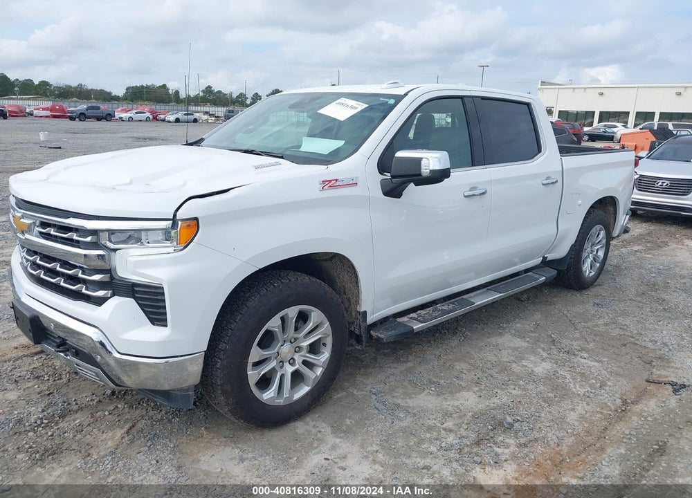 2024 CHEVROLET SILVERADO 1500 4WD SHORT BED LTZ VIN: 1GCUDGE87RZ207586