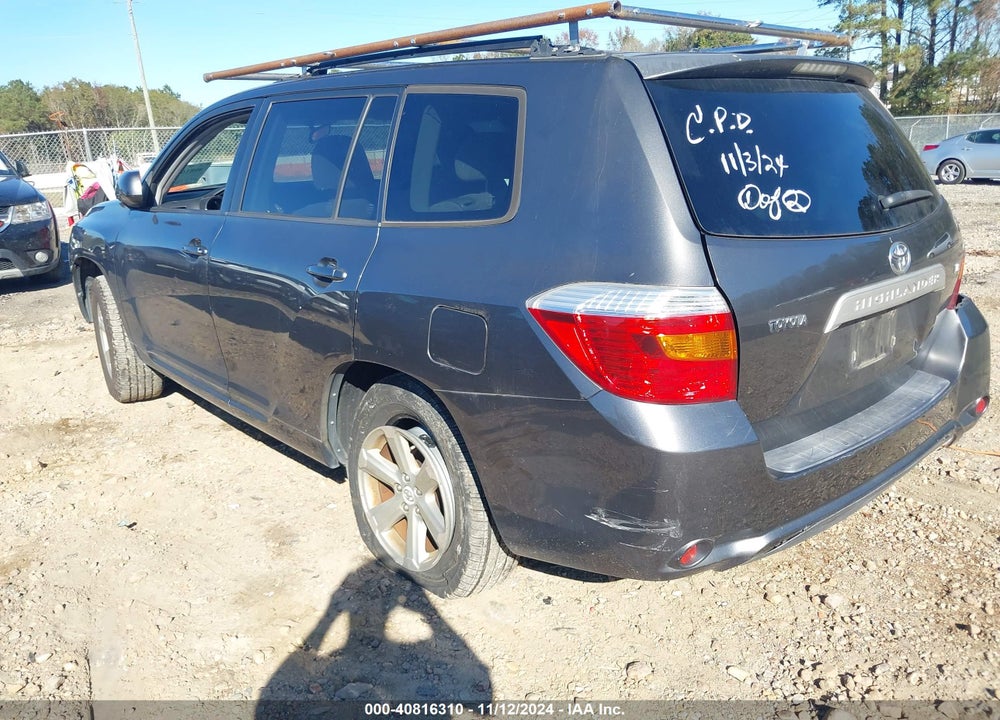 2009 TOYOTA HIGHLANDER VIN: JTEDS41A692091962