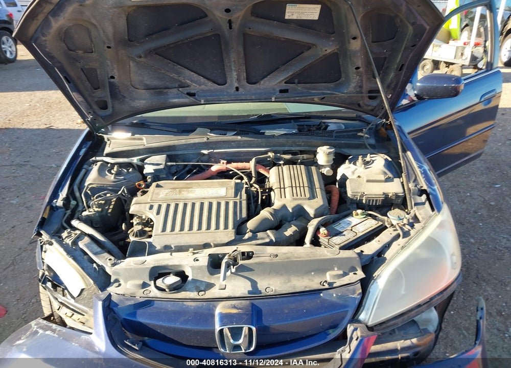 2005 HONDA CIVIC HYBRID VIN: JHMES96675S006324