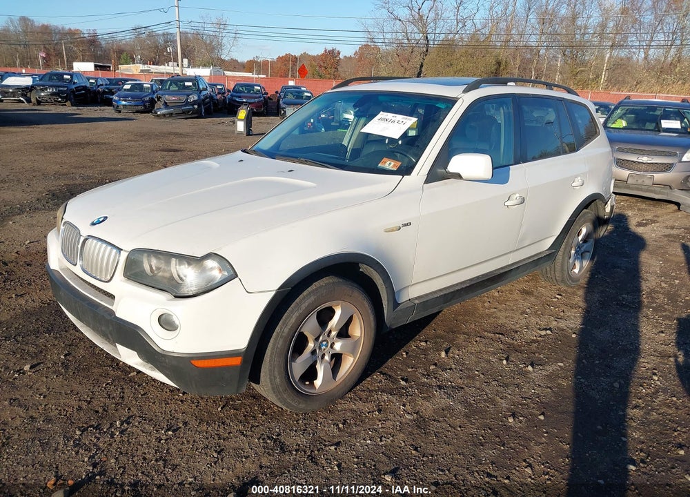 2007 BMW X3 3.0SI VIN: WBXPC93477WJ01197