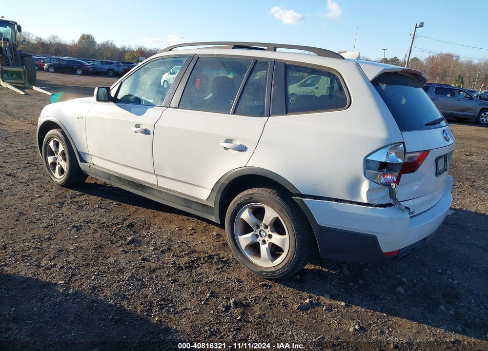 2007 BMW X3 3.0SI VIN: WBXPC93477WJ01197