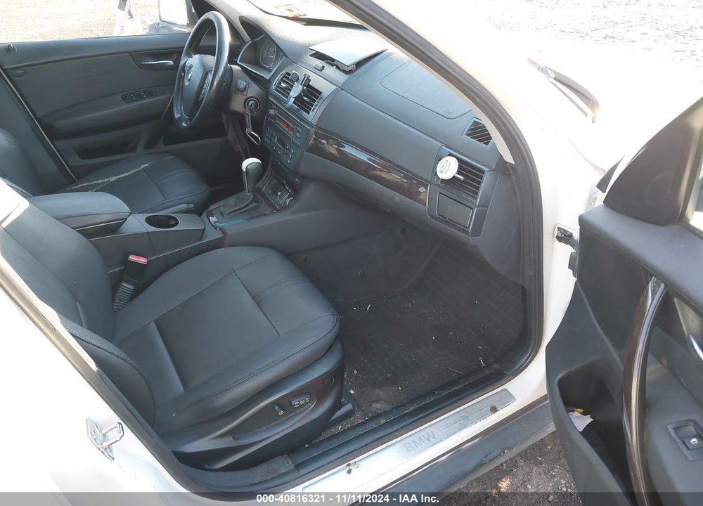 2007 BMW X3 3.0SI VIN: WBXPC93477WJ01197