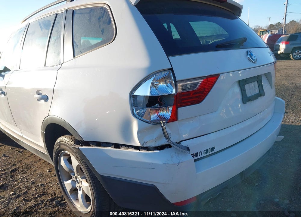 2007 BMW X3 3.0SI VIN: WBXPC93477WJ01197