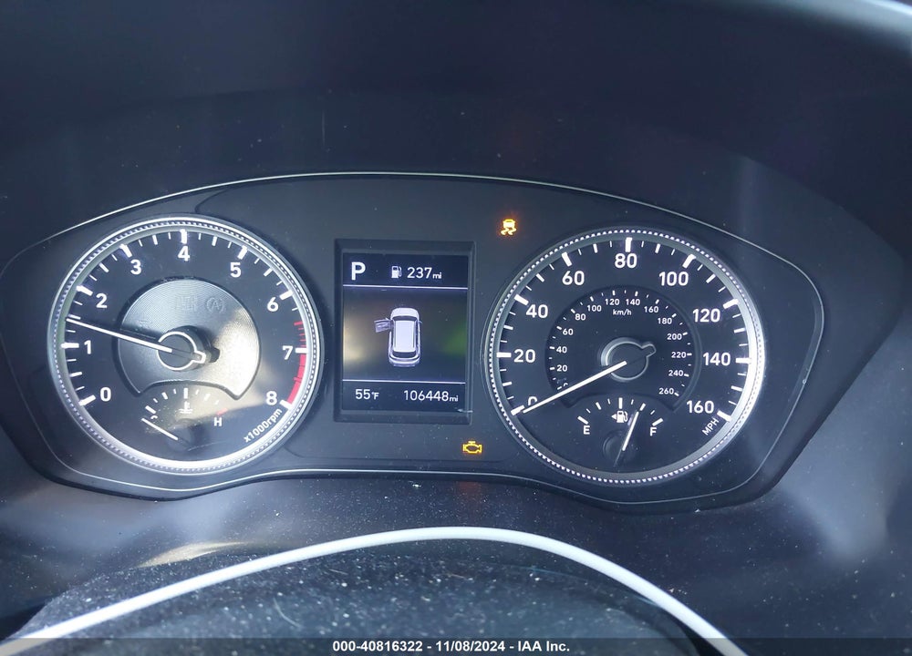 2019 HYUNDAI SANTA FE SE VIN: 5NMS23AD8KH094010