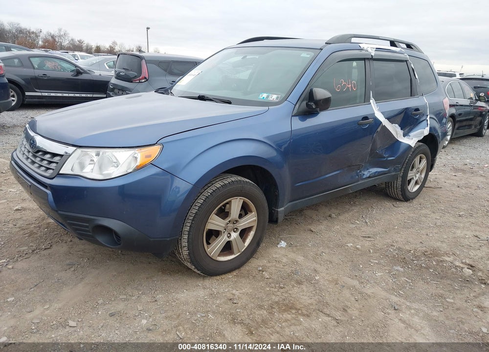 2012 SUBARU FORESTER 2.5X VIN: JF2SHBBC9CG447914