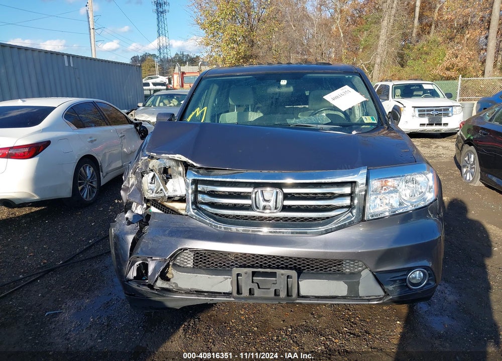 2015 HONDA PILOT SE VIN: 5FNYF4H34FB078444