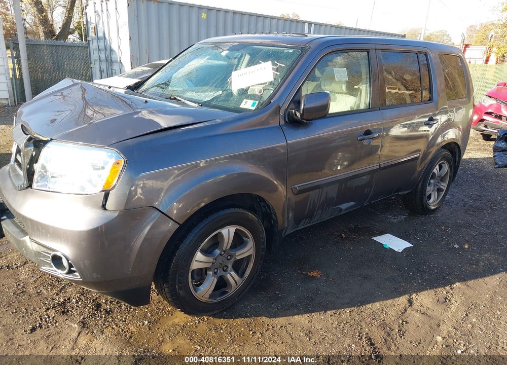 2015 HONDA PILOT SE VIN: 5FNYF4H34FB078444
