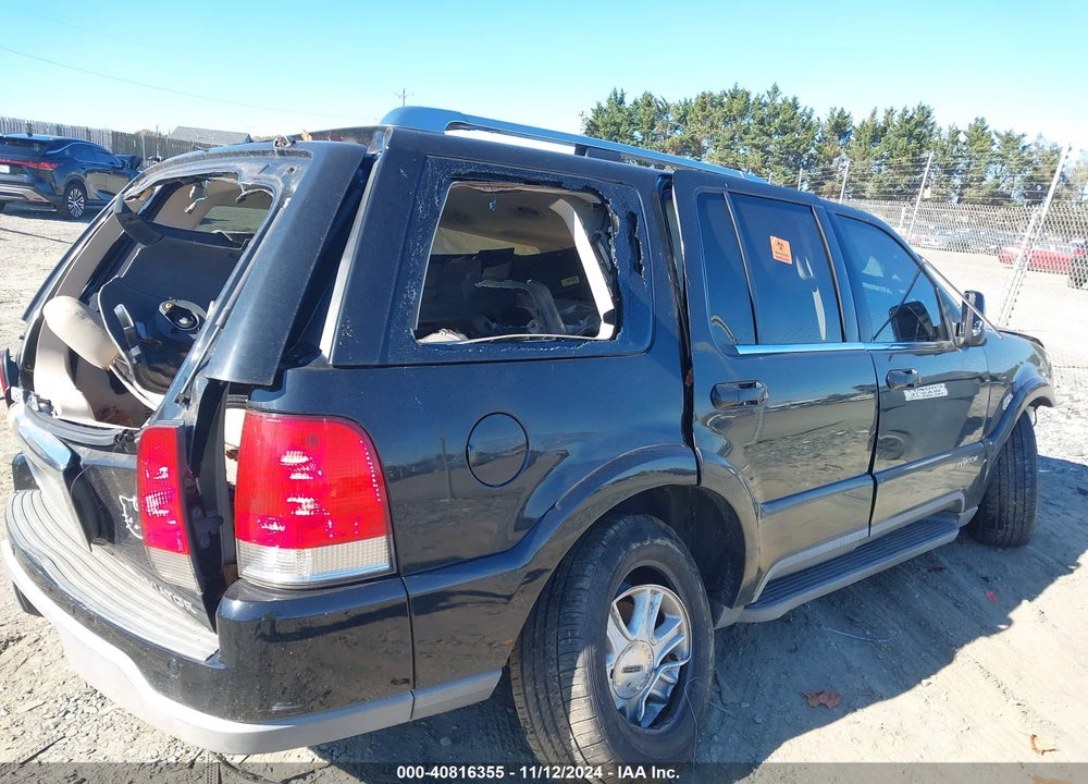 2003 LINCOLN AVIATOR VIN: 5LMEU88H13ZJ48217
