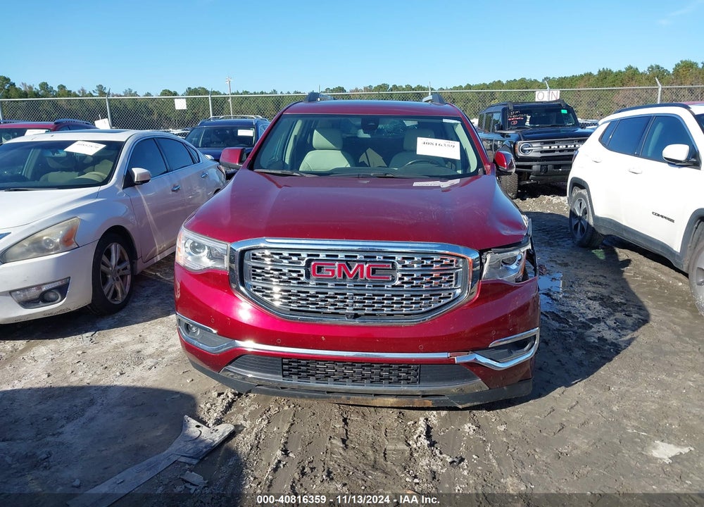 2018 GMC ACADIA DENALI VIN: 1GKKNPLS7JZ179865