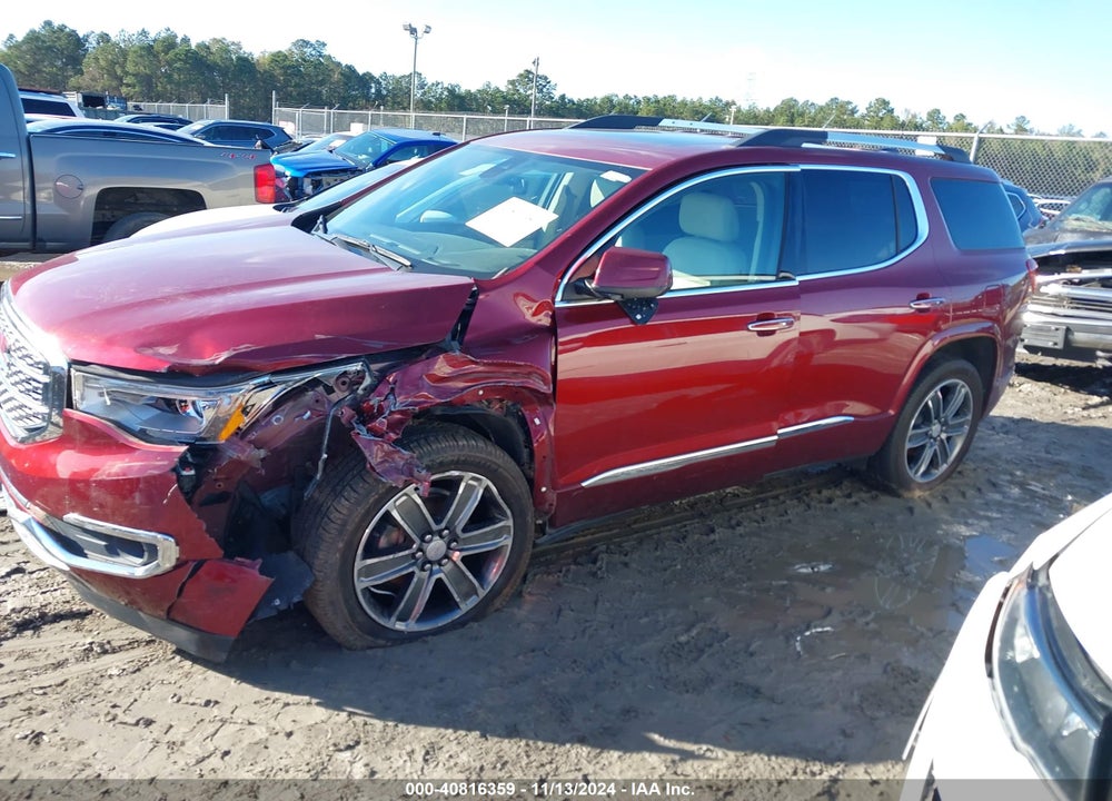 2018 GMC ACADIA DENALI VIN: 1GKKNPLS7JZ179865