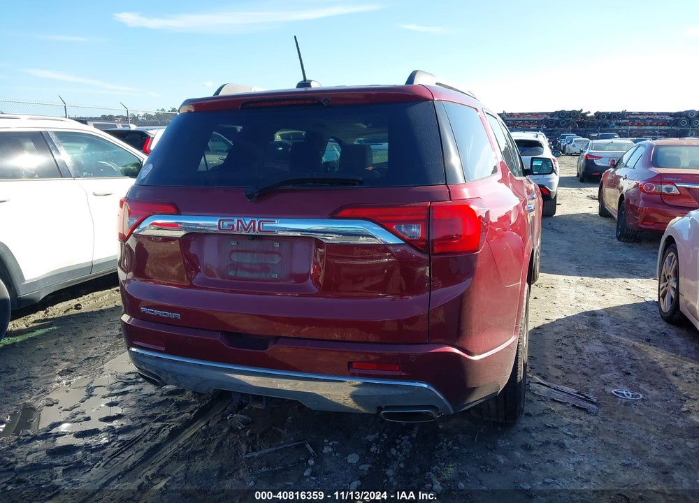 2018 GMC ACADIA DENALI VIN: 1GKKNPLS7JZ179865