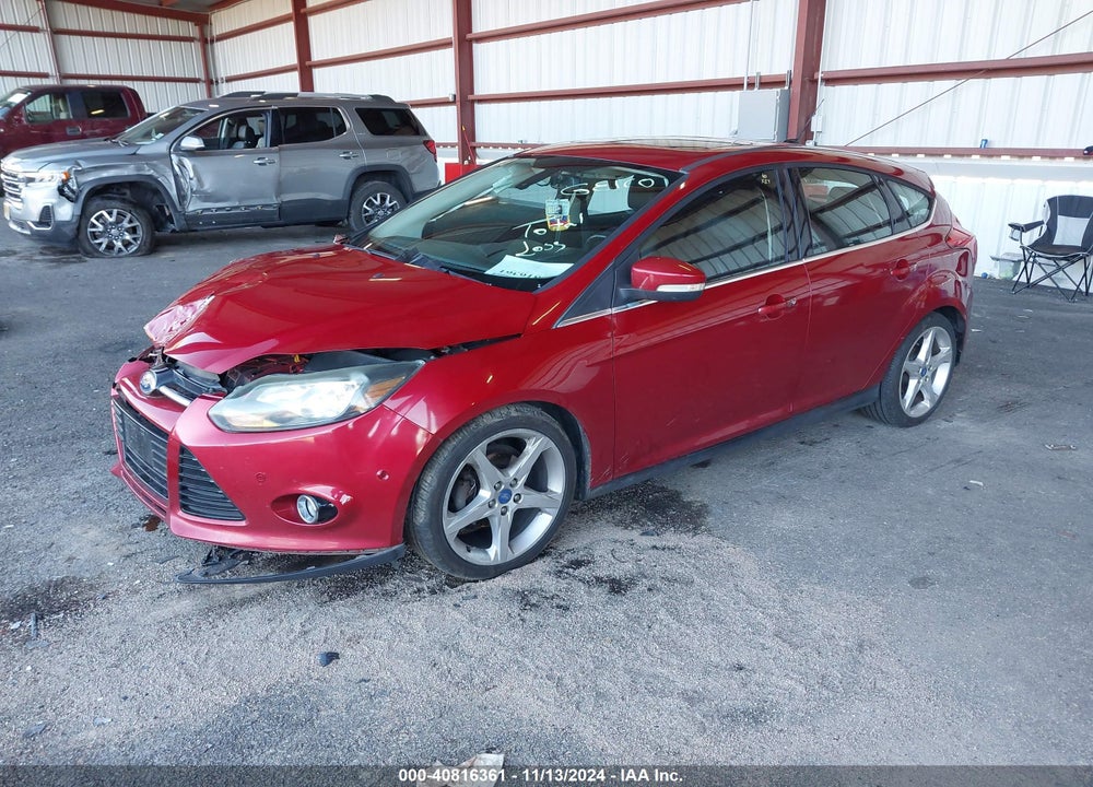 2012 FORD FOCUS TITANIUM VIN: 1FAHP3N2XCL276544