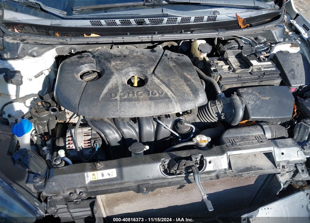 2016 HYUNDAI ELANTRA SE VIN: 5NPDH4AE3GH665872