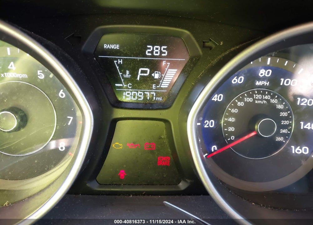2016 HYUNDAI ELANTRA SE VIN: 5NPDH4AE3GH665872