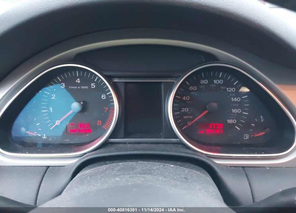 2009 AUDI Q7 3.6 PREMIUM VIN: WA1AY94L19D029268