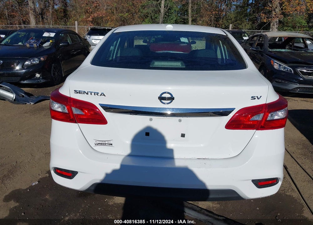 2019 NISSAN SENTRA SV VIN: 3N1AB7AP2KY416985