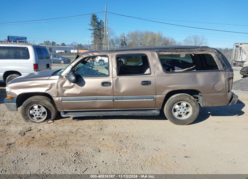 2003 CHEVROLET SUBURBAN 1500 LS VIN: 1GNEC16Z63R150243
