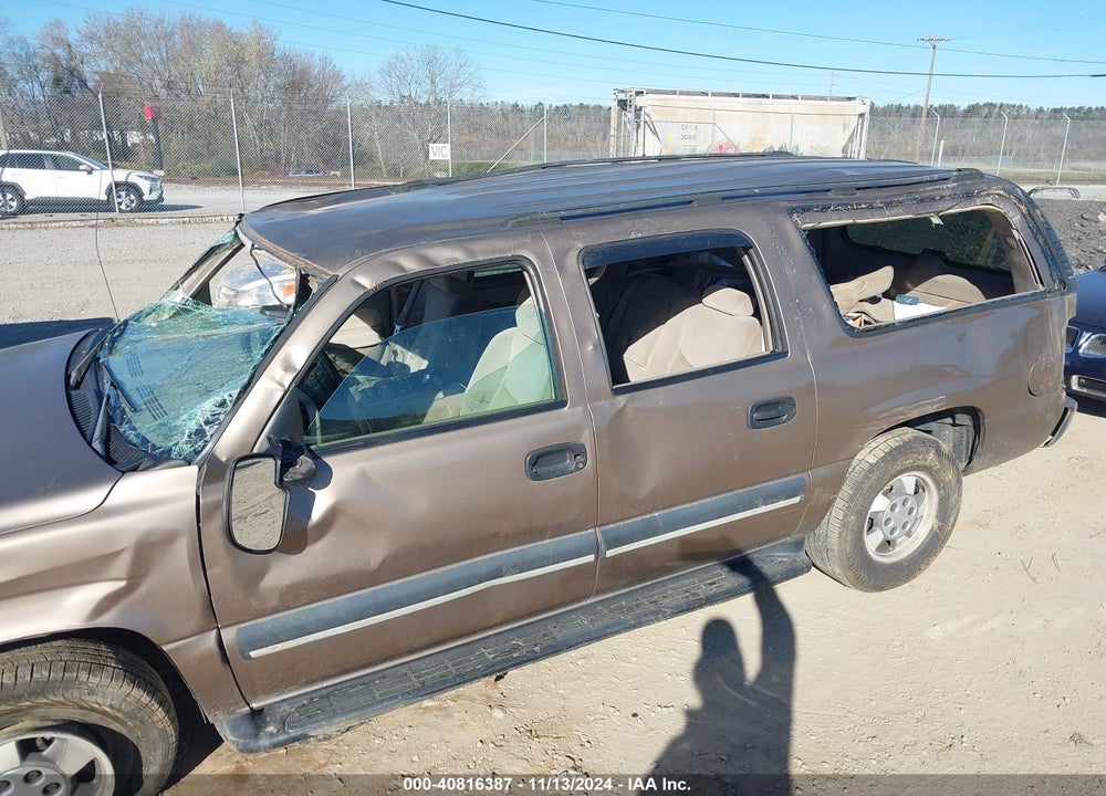 2003 CHEVROLET SUBURBAN 1500 LS VIN: 1GNEC16Z63R150243