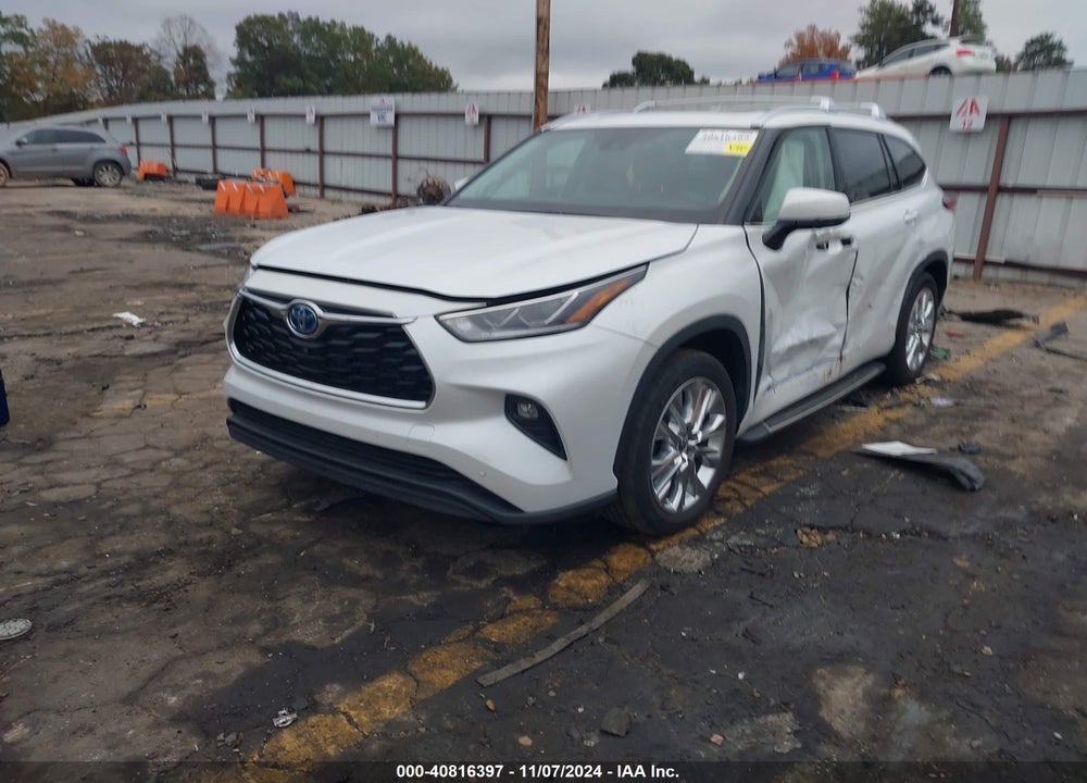 2022 TOYOTA HIGHLANDER HYBRID LIMITED VIN: 5TDYARAH9NS515074