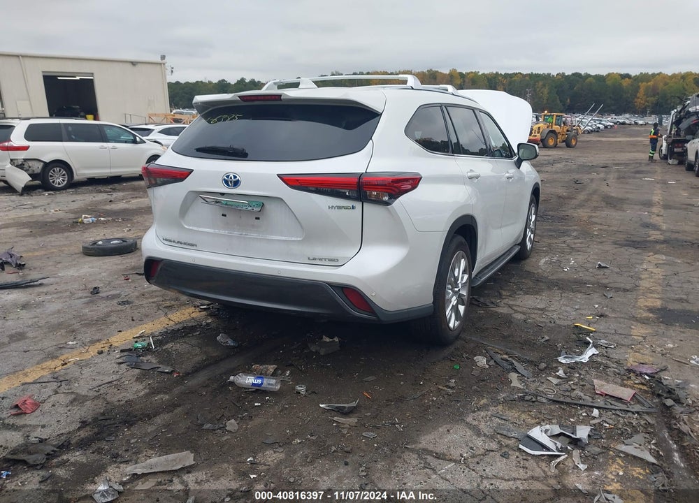 2022 TOYOTA HIGHLANDER HYBRID LIMITED VIN: 5TDYARAH9NS515074