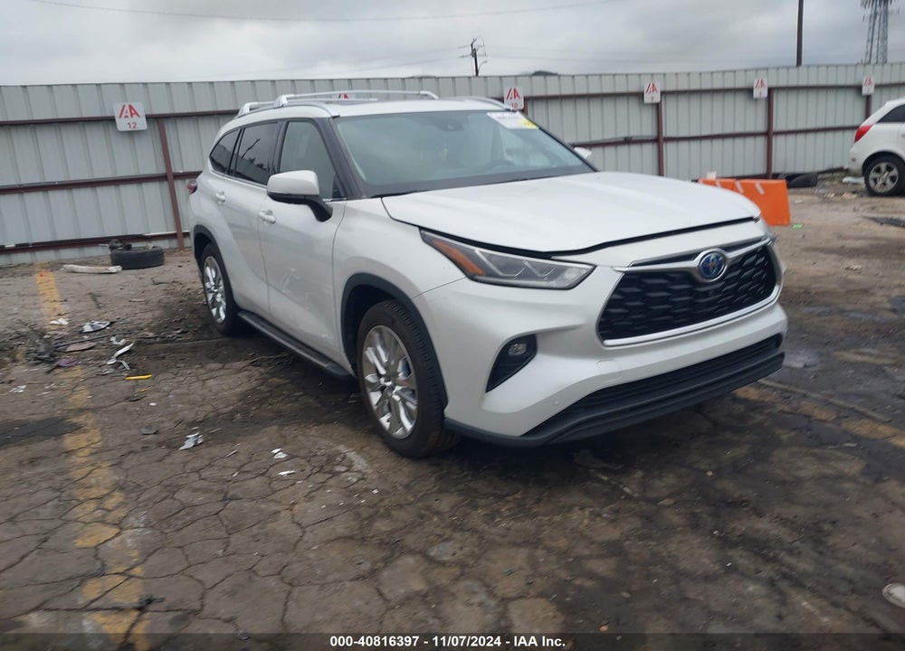 2022 TOYOTA HIGHLANDER HYBRID LIMITED VIN: 5TDYARAH9NS515074
