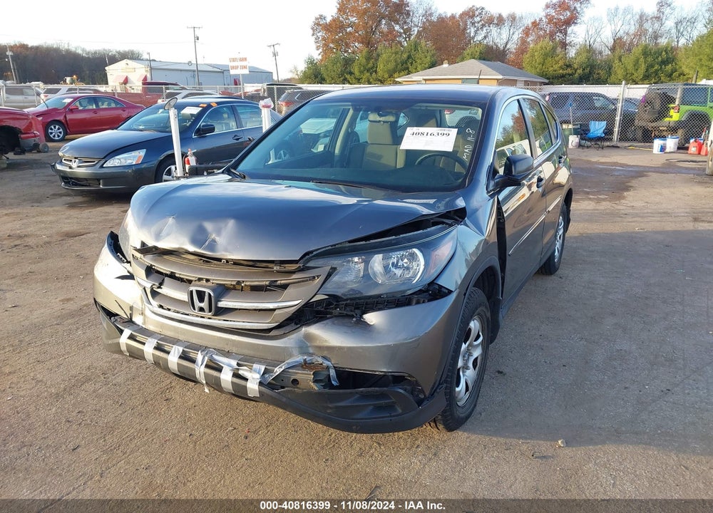 2014 HONDA CR-V LX VIN: 5J6RM4H38EL072906