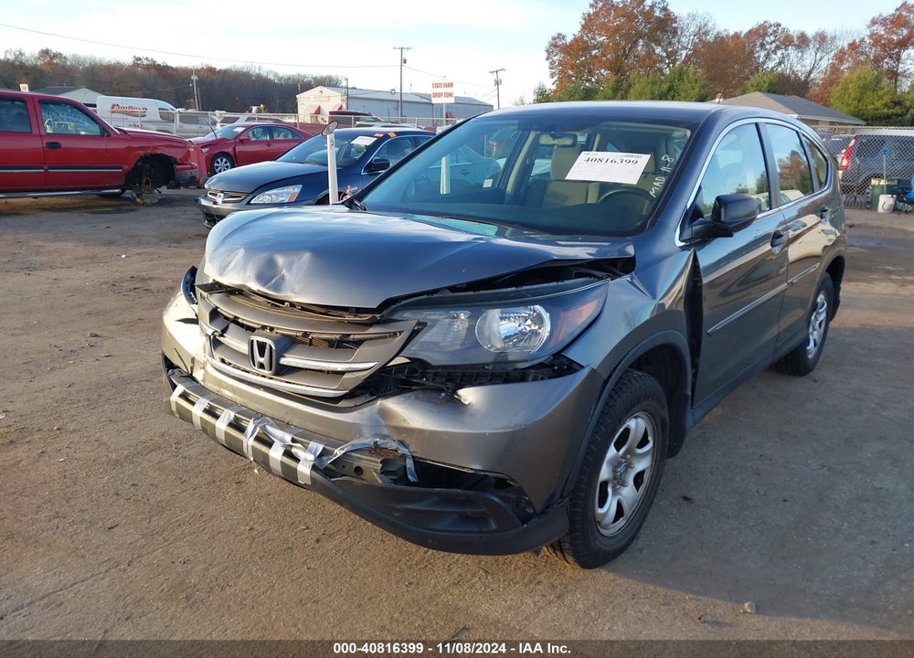 2014 HONDA CR-V LX VIN: 5J6RM4H38EL072906