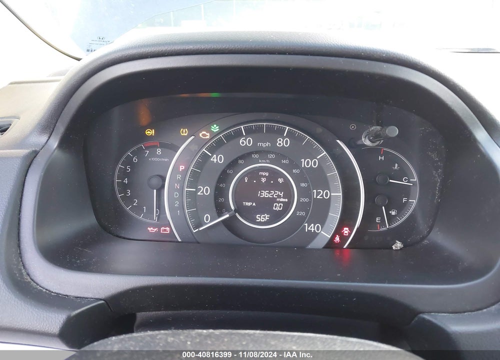 2014 HONDA CR-V LX VIN: 5J6RM4H38EL072906