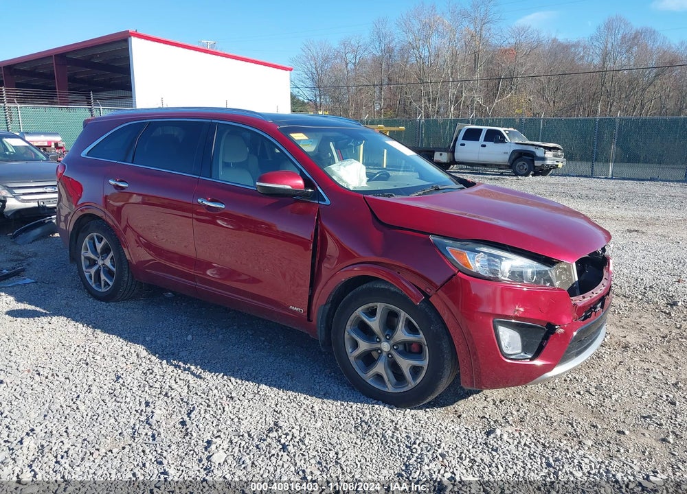 2016 KIA SORENTO 3.3L SX VIN: 5XYPKDA50GG087090