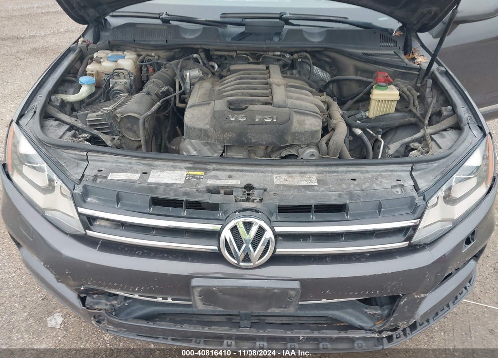 2013 VOLKSWAGEN TOUAREG VR6 SPORT VIN: WVGEF9BP1DD008542