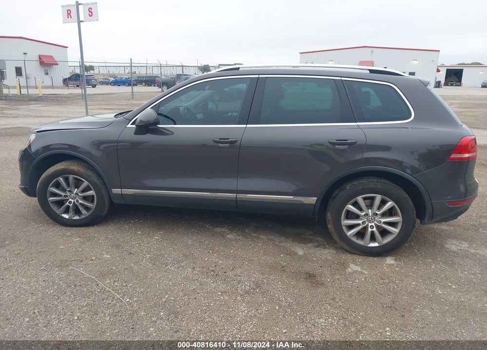 2013 VOLKSWAGEN TOUAREG VR6 SPORT VIN: WVGEF9BP1DD008542