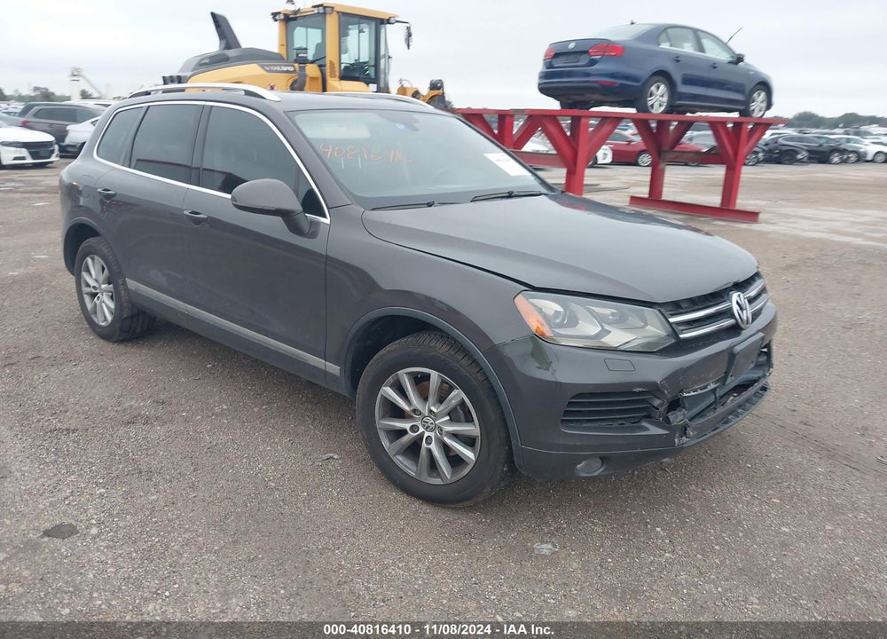 2013 VOLKSWAGEN TOUAREG VR6 SPORT VIN: WVGEF9BP1DD008542