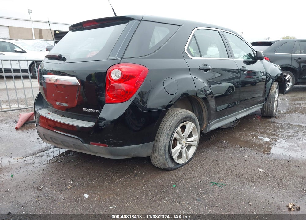2012 CHEVROLET EQUINOX LS VIN: 2GNALBEK6C1303303