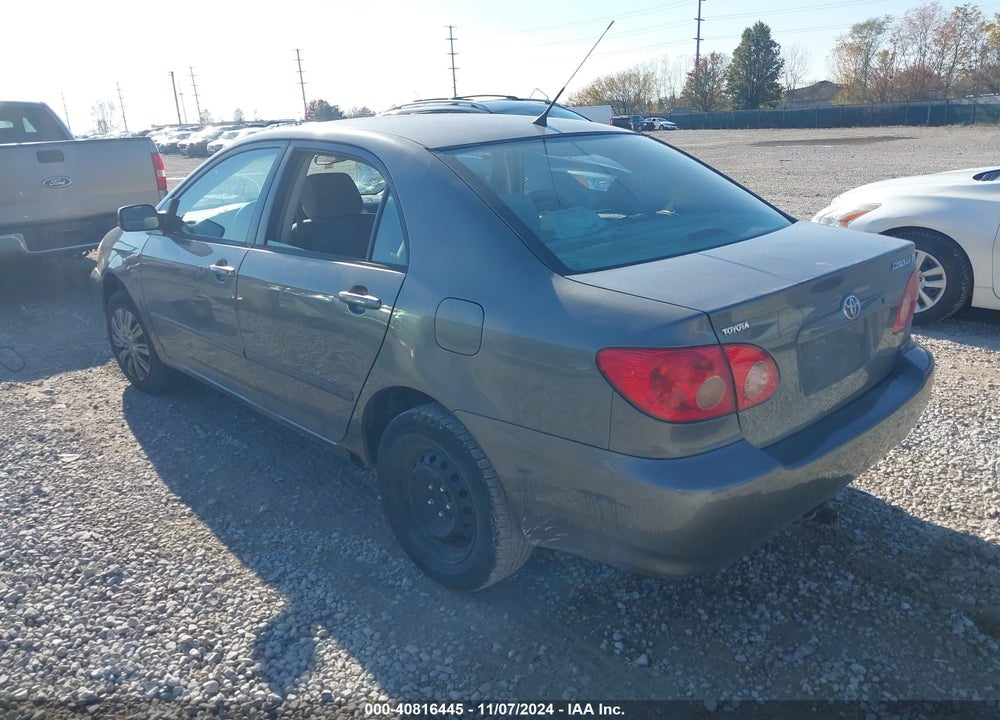 2006 TOYOTA COROLLA LE VIN: 2T1BR32E46C677219