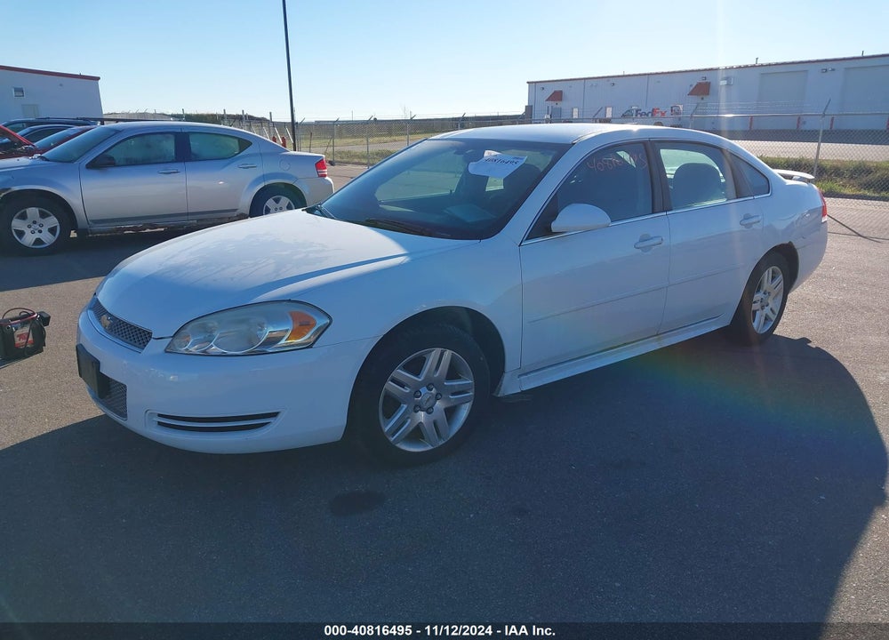 2012 CHEVROLET IMPALA LT VIN: 2G1WG5E31C1102740