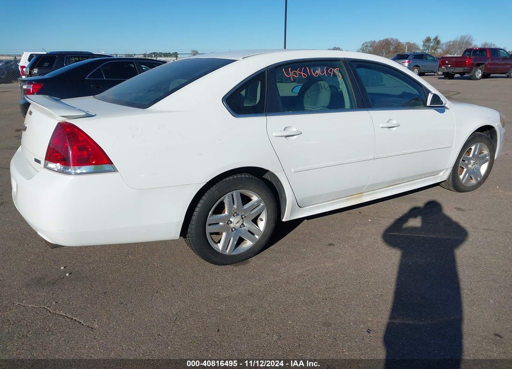 2012 CHEVROLET IMPALA LT VIN: 2G1WG5E31C1102740