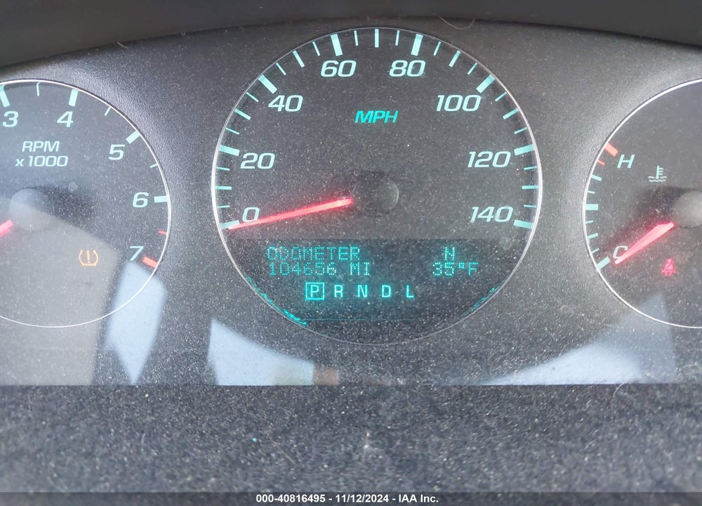 2012 CHEVROLET IMPALA LT VIN: 2G1WG5E31C1102740