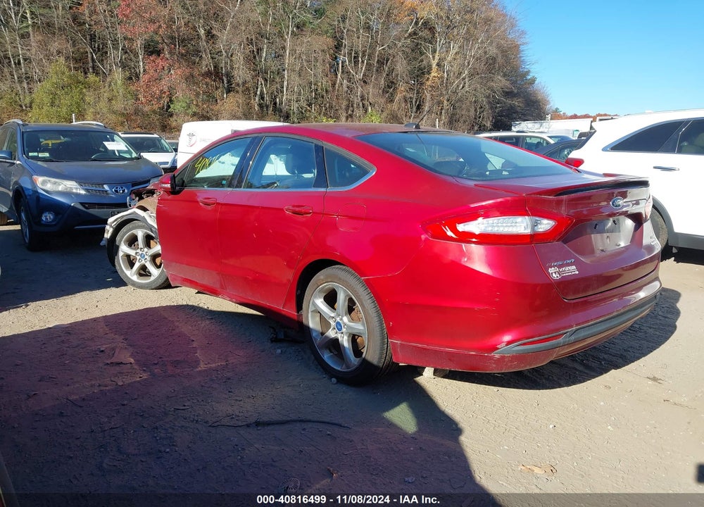 2013 FORD FUSION SE VIN: 3FA6P0HR4DR128987