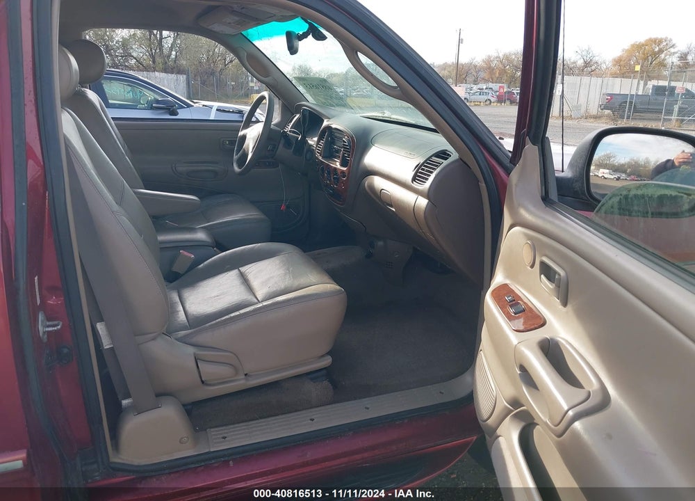 2002 TOYOTA TUNDRA LTD V8 VIN: 5TBBT481X2S284993