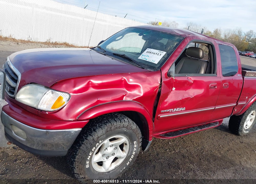 2002 TOYOTA TUNDRA LTD V8 VIN: 5TBBT481X2S284993