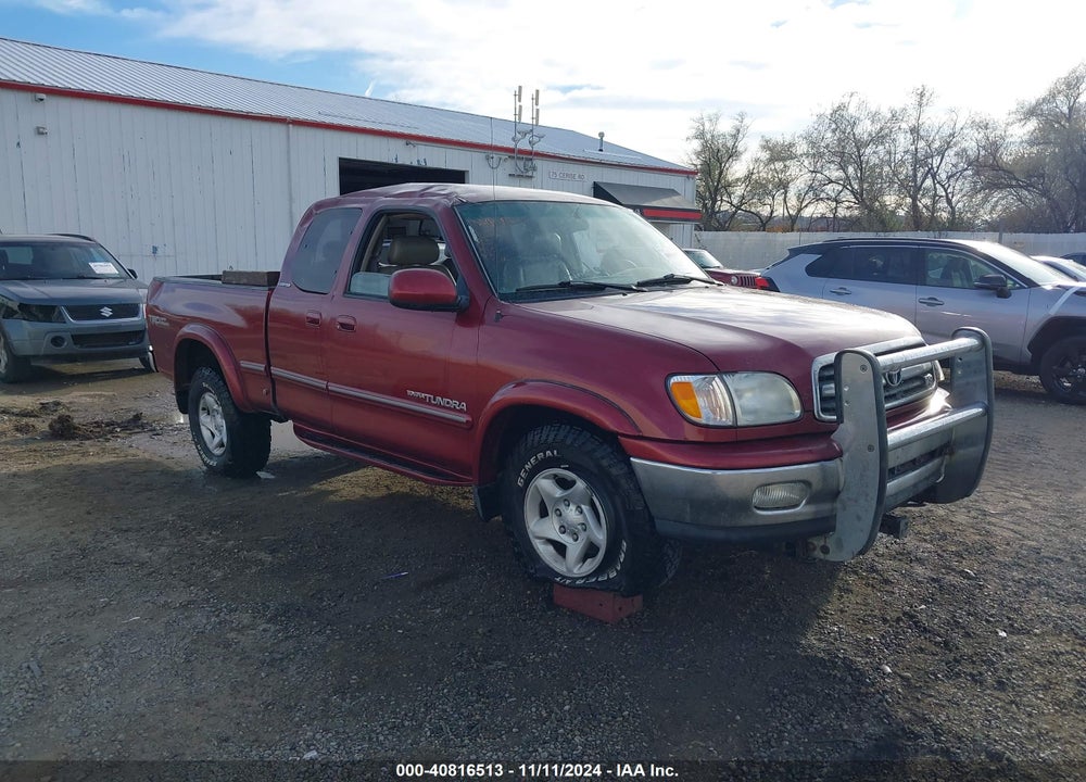 2002 TOYOTA TUNDRA LTD V8 VIN: 5TBBT481X2S284993