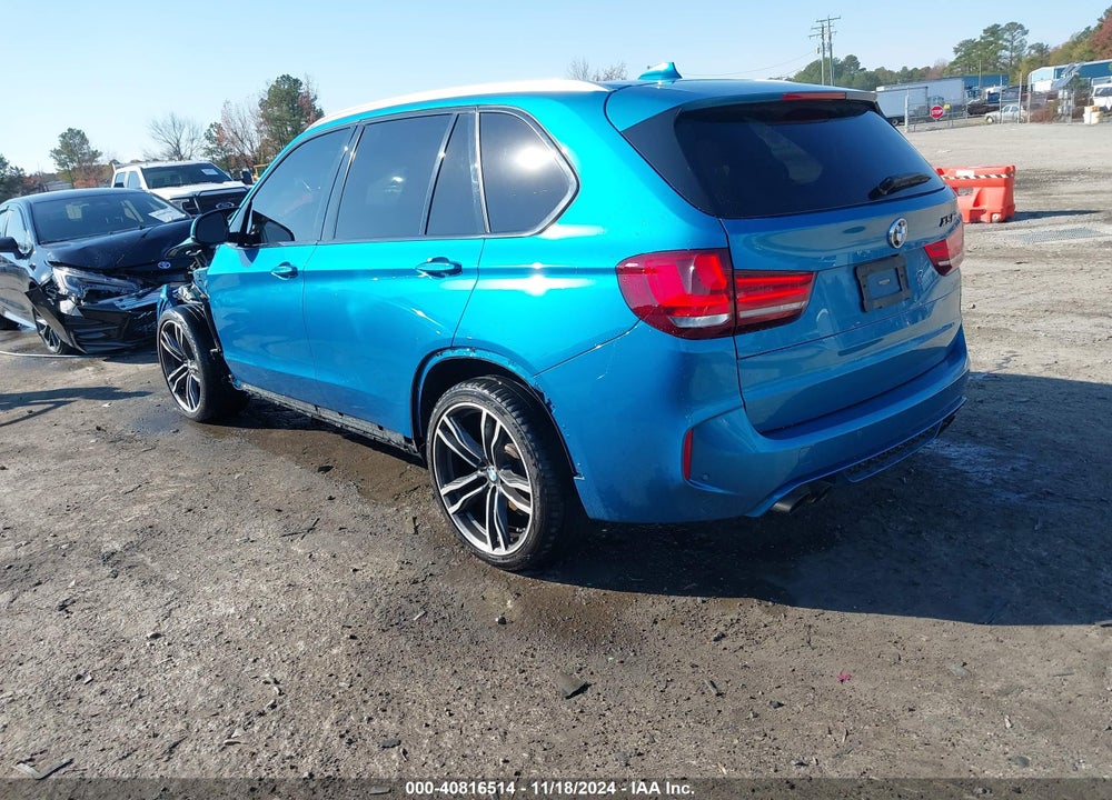 2017 BMW X5 M VIN: 5YMKT6C38H0U39135